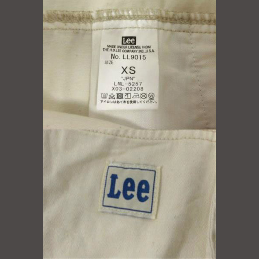 Lee(リー)のリー LEE リラックス デニム サロペット LL9015 ライトベージュ XS レディースのパンツ(サロペット/オーバーオール)の商品写真