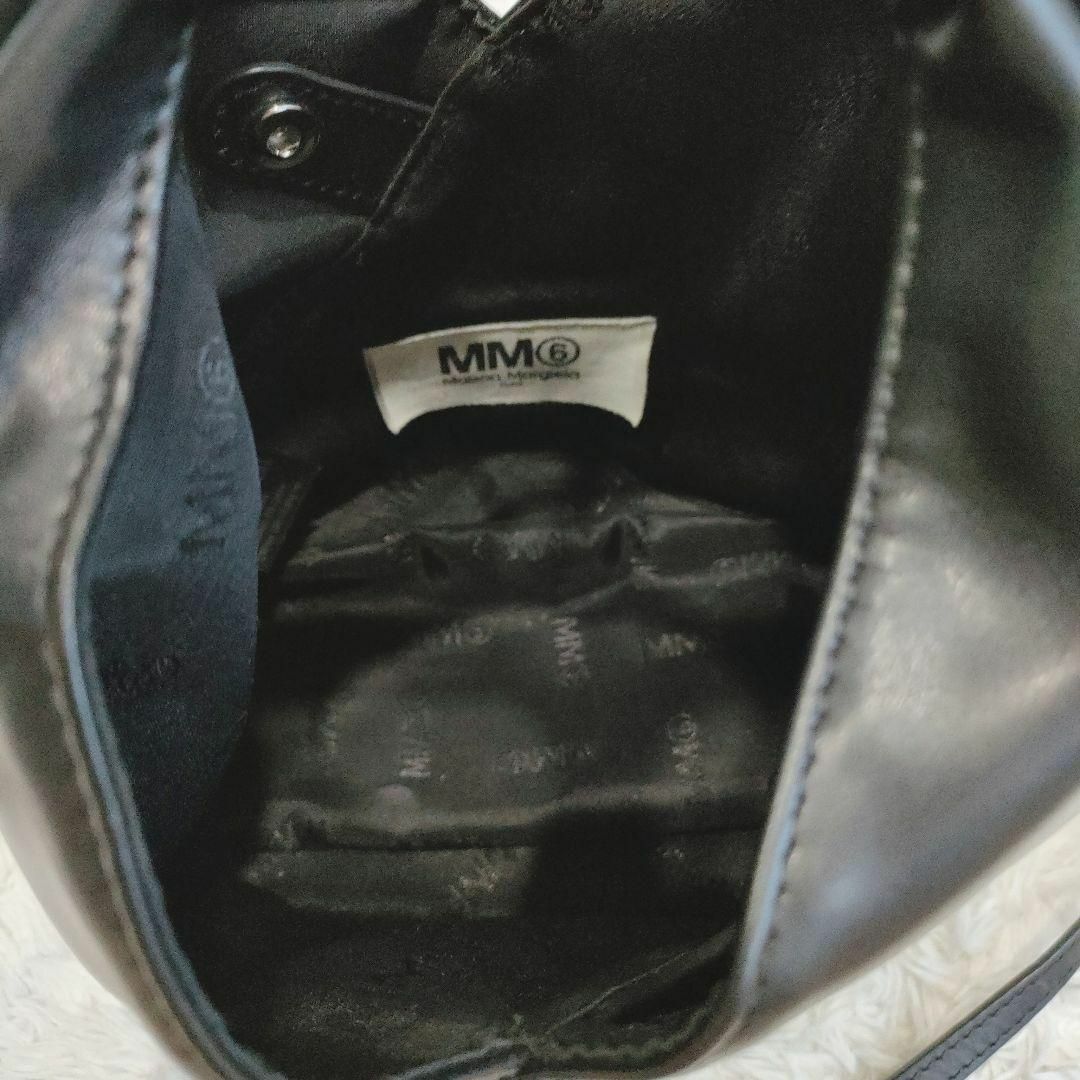 MM6(エムエムシックス)の【美品】MM6 メゾンマルジェラ ジャパニーズ ショルダーバッグ レザー レディースのバッグ(ショルダーバッグ)の商品写真