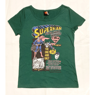 【SUPERMAN 】Tシャツ　Lサイズ(Tシャツ(半袖/袖なし))