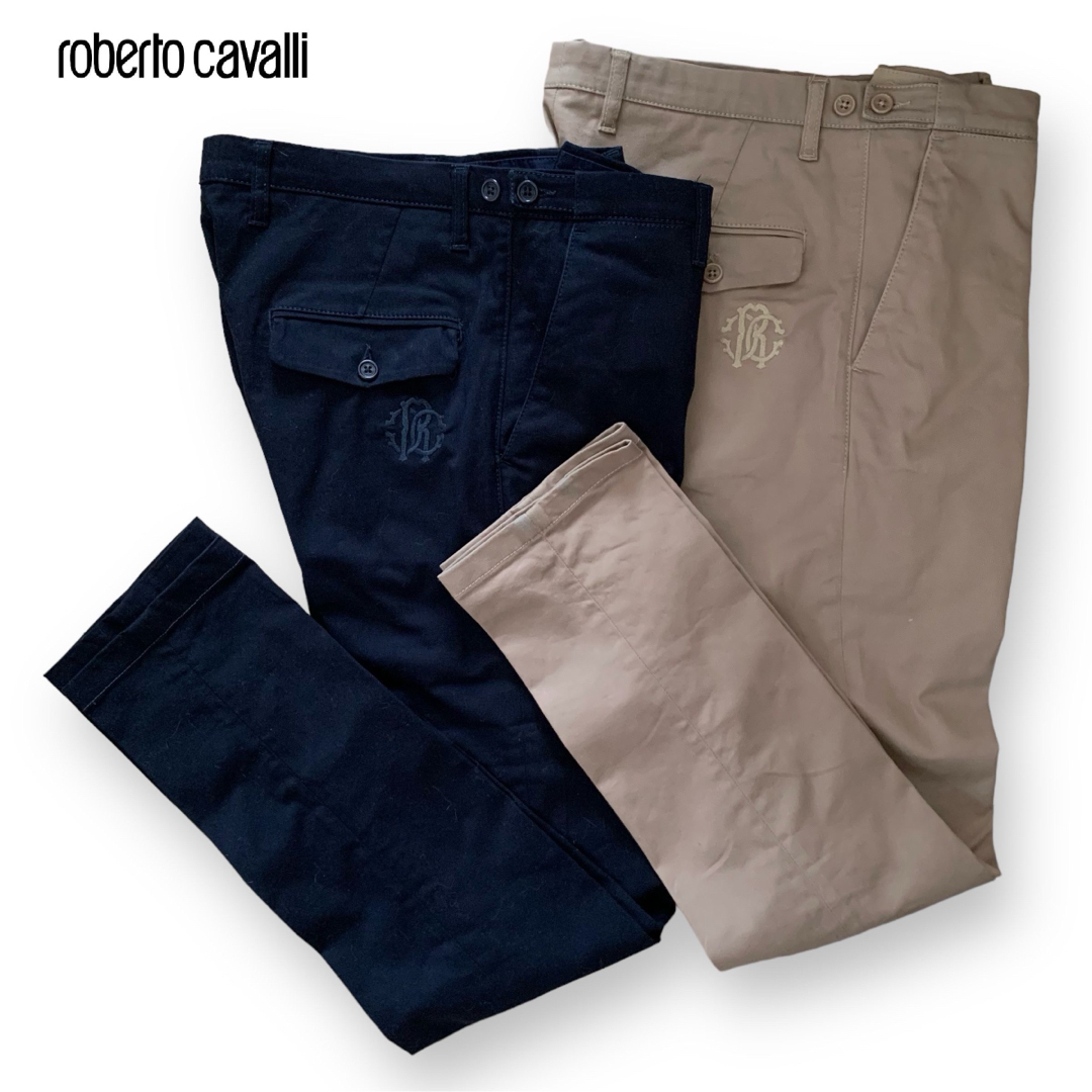 Roberto Cavalli(ロベルトカヴァリ)のroberto cavalli/コットンエラスチンパンツ2本セット メンズのパンツ(スラックス)の商品写真