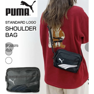 PUMA スタンダードロゴ ショルダーバッグ