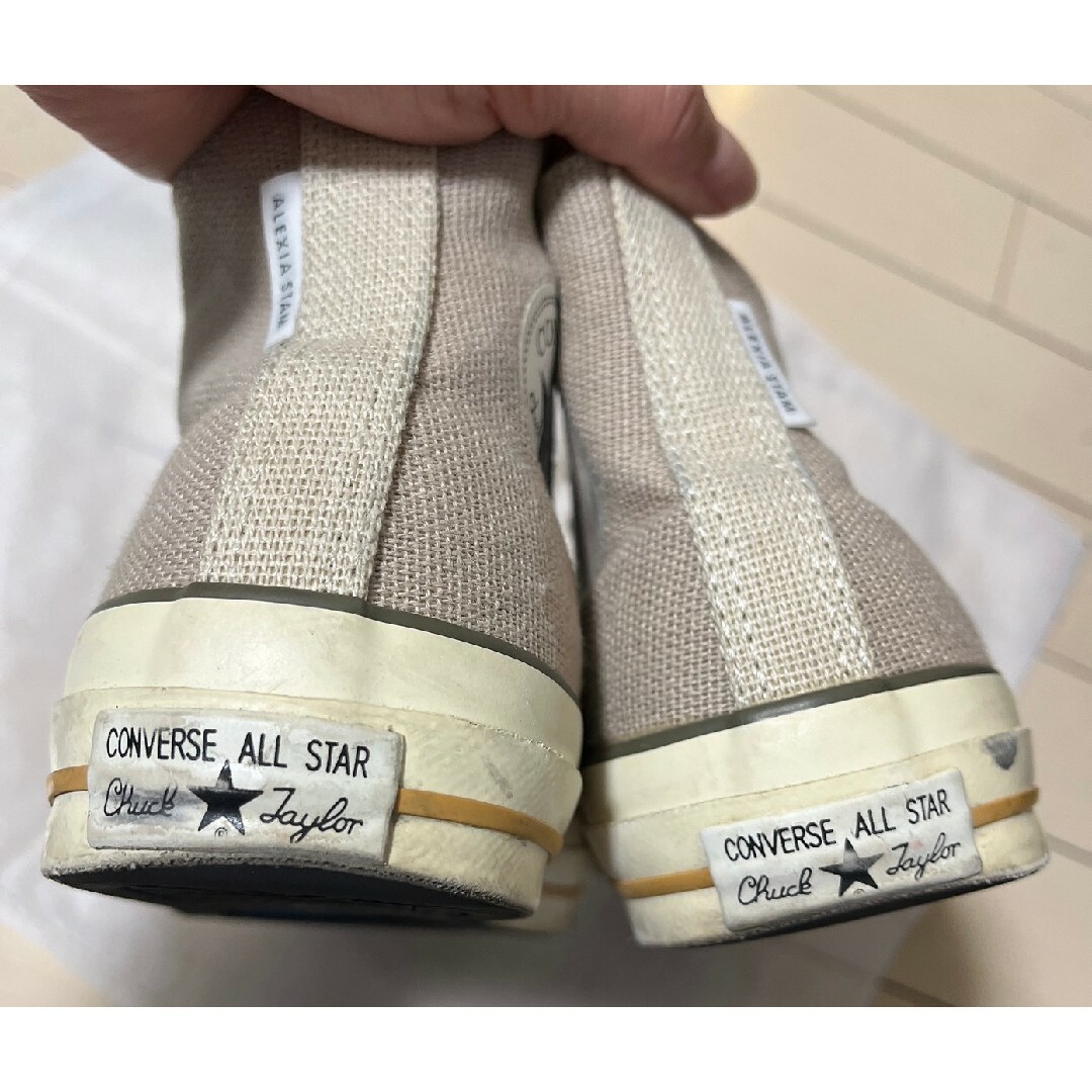 ALEXIA STAM(アリシアスタン)のALEXIA STAM x CONVERSE allstar　24.5　スニーカ レディースの靴/シューズ(スニーカー)の商品写真