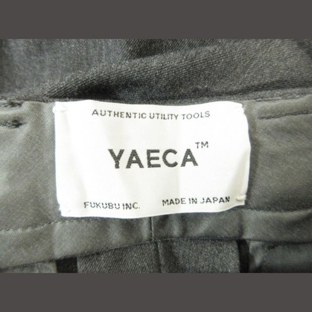 YAECA(ヤエカ)のYAECA パンツ スラックス センタープレス 無地 ロールアップ グレー S レディースのパンツ(その他)の商品写真