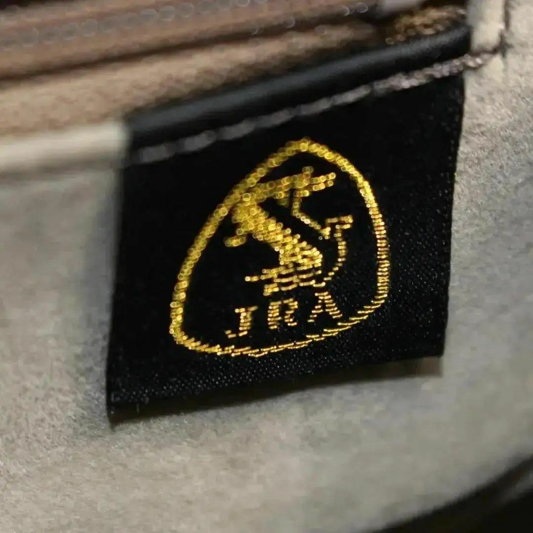 JRA認定 シャイニング クロコダイル センター取り トートバッグ ボルドー レディースのバッグ(トートバッグ)の商品写真