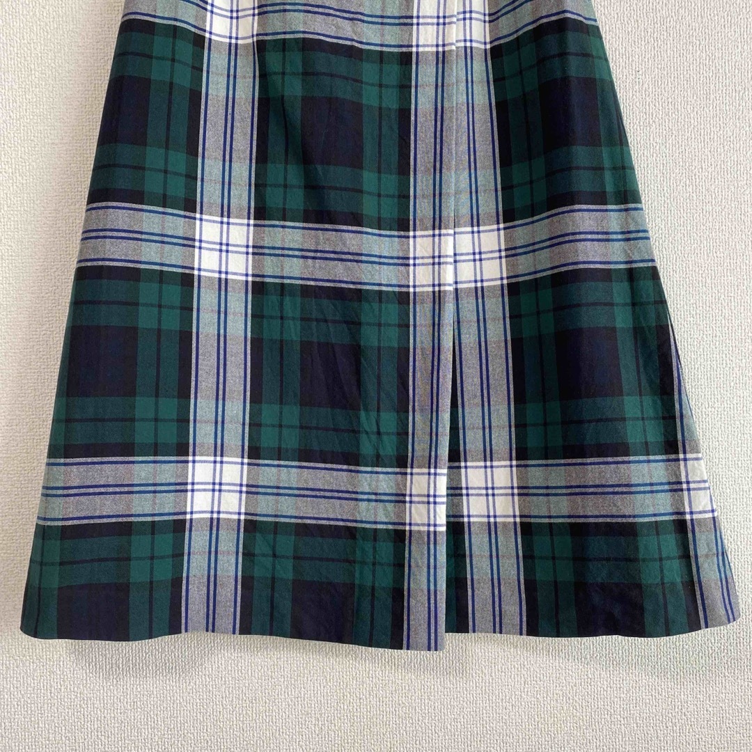 Yorkland(ヨークランド)のヨークランド  ロングスカート 9AR W64 チェック 未使用に近い DMW レディースのスカート(ロングスカート)の商品写真