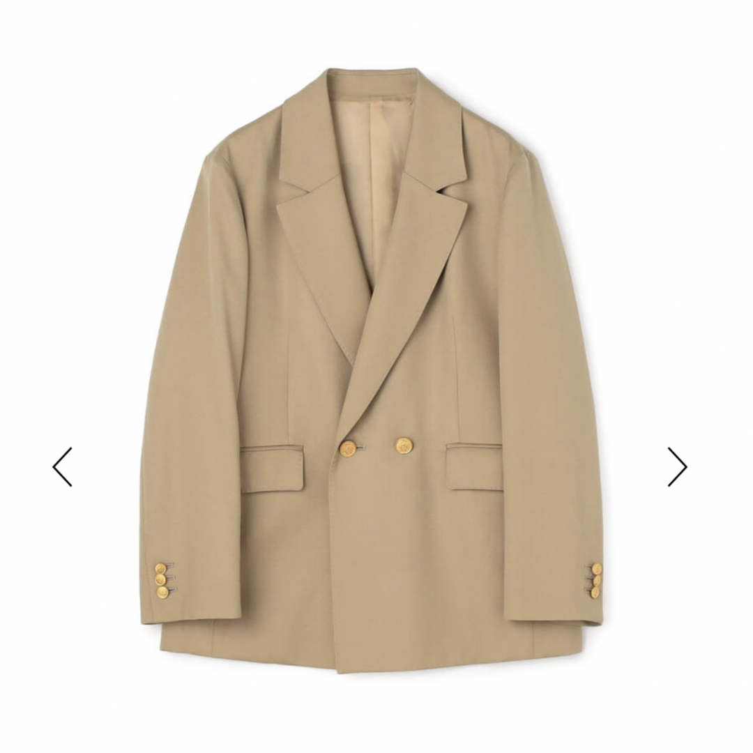 MACPHEE - MACPHEE ウールギャバジン ダブルブレストジャケット MACPHEE - MACPHEE ウールギャバジン ダブルブレストジャケット