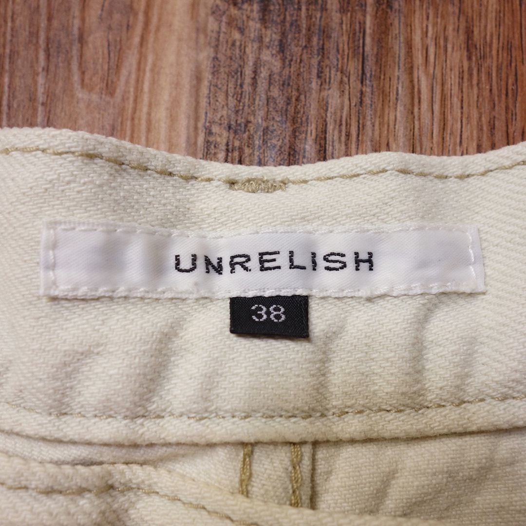 UNRELISH(アンレリッシュ)のサイズ：38（M） ジーンズ レディース UNRELISH デニム MQ16 レディースのパンツ(デニム/ジーンズ)の商品写真
