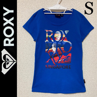 Roxy - １回着☆ROXY半袖ＴシャツSロキシーリップカールRVCAボルコムロンハーマン