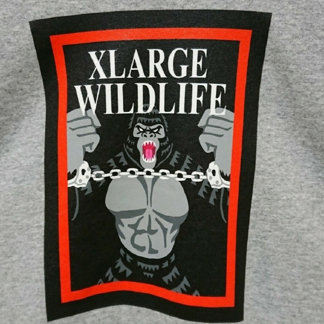 XLARGE(エクストララージ)のエクストララージ フロント ゴリラ ロゴ 半袖 Tシャツ メンズのトップス(Tシャツ/カットソー(半袖/袖なし))の商品写真