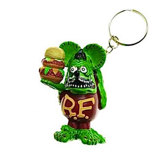 Rat Fink ラットフィンク キーホルダー ハンバーガー 新品未開封 BZ