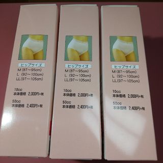 女性用安心ショーツ LLサイズ ホワイト色 10cc 3個（枚）(ショーツ)