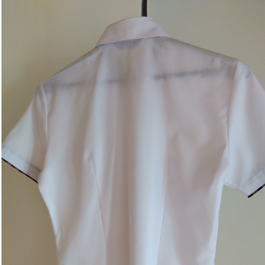 BRICK HOUSE by Tokyo Shirts(ブリックハウスバイトウキョウシャツ)のBRICK HOUSE レディースドレスシャツ（半袖） レディースのトップス(シャツ/ブラウス(半袖/袖なし))の商品写真