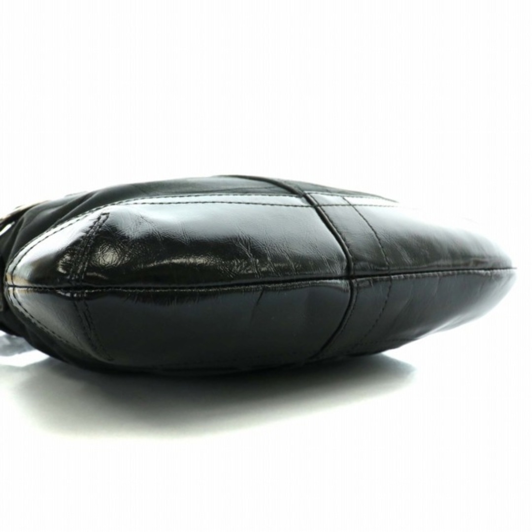 COACH(コーチ)のコーチ ショルダーバッグ キャンバス シグネチャー ダッフル 黒 F16515 レディースのバッグ(ショルダーバッグ)の商品写真