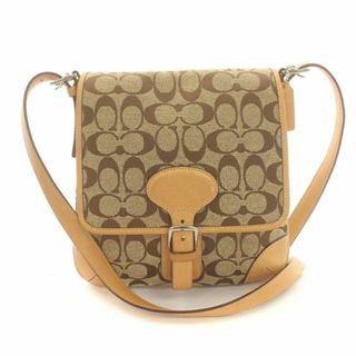 コーチ(COACH)のコーチ スモールヒッピー ショルダーバッグ シグネチャー 茶 6079(ショルダーバッグ)