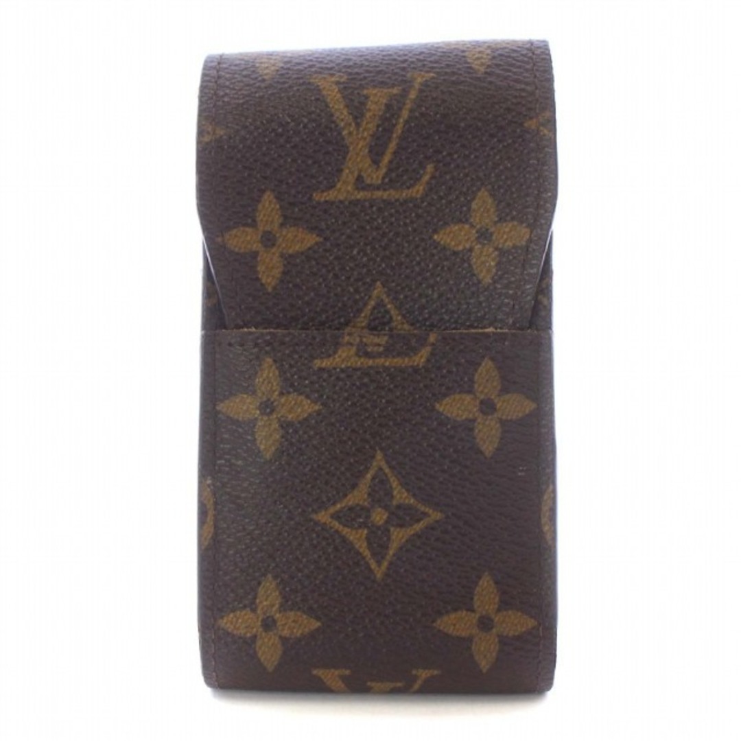 LOUIS VUITTON(ルイヴィトン)のルイヴィトン エテュイ シガレットケース タバコ モノグラム 茶 M63024 エンタメ/ホビーのコレクション(その他)の商品写真