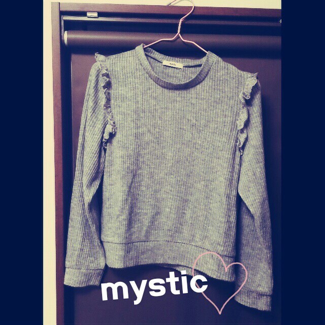 mystic(ミスティック)のmystic*フリルトップス レディースのトップス(ニット/セーター)の商品写真