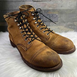 レッドウィング(REDWING)の訳あり　レッドウイング　アイアンレンジャー　27.5センチ　USA製　(ブーツ)