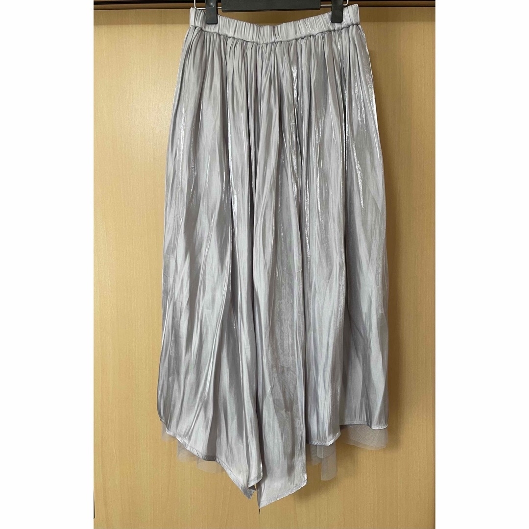 ブージュルード　リバーシブル　チュールスカート レディースのスカート(ロングスカート)の商品写真