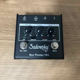 サドウスキー(Sadowsky)のSadowsky SBP-1 Bass Preamp/DI(ベースエフェクター)