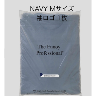 1LDK SELECT - 新品ENNOY T-SHIRTS NAVY 袖ロゴ 1枚