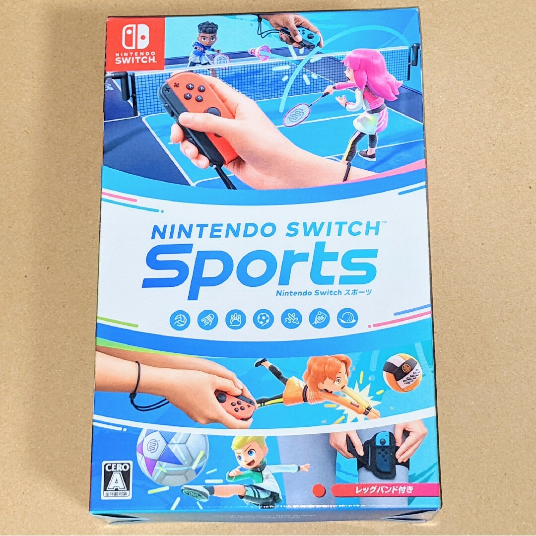 Nintendo Switch(ニンテンドースイッチ)の新品未開封 Nintendo Switch Sports スイッチ スポーツ エンタメ/ホビーのゲームソフト/ゲーム機本体(家庭用ゲームソフト)の商品写真
