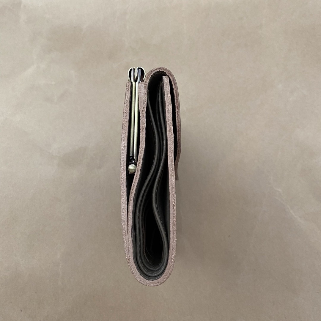 IL BISONTE(イルビゾンテ)の折り財布　ミニ財布　三つ折り財布　がま口　コインケース　小銭入れ　トルトラ　 レディースのファッション小物(財布)の商品写真