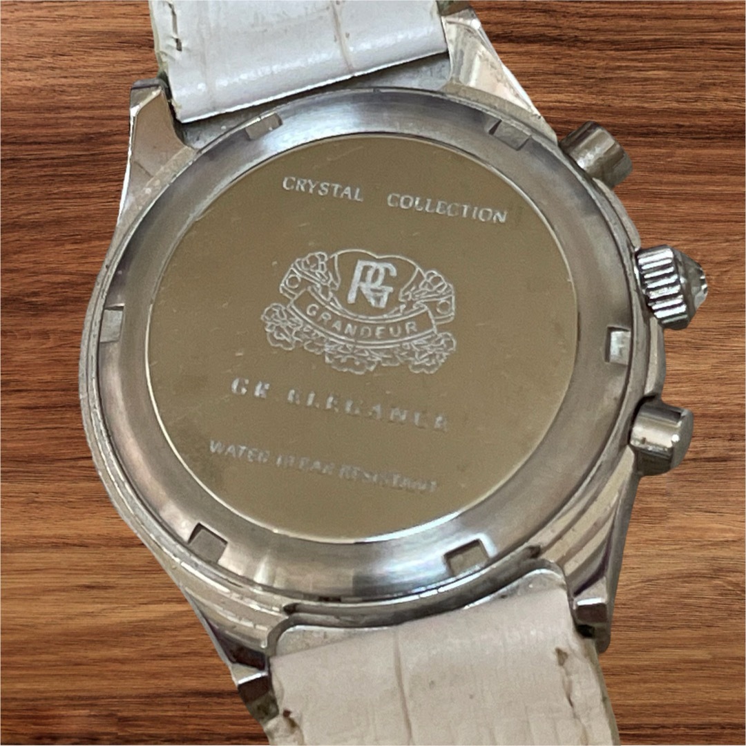 GRANDEUR(グランドール)のGRANDEUR ELEGANCE  ジュエリー ウォッチ ホワイト 腕時計 レディースのファッション小物(腕時計)の商品写真