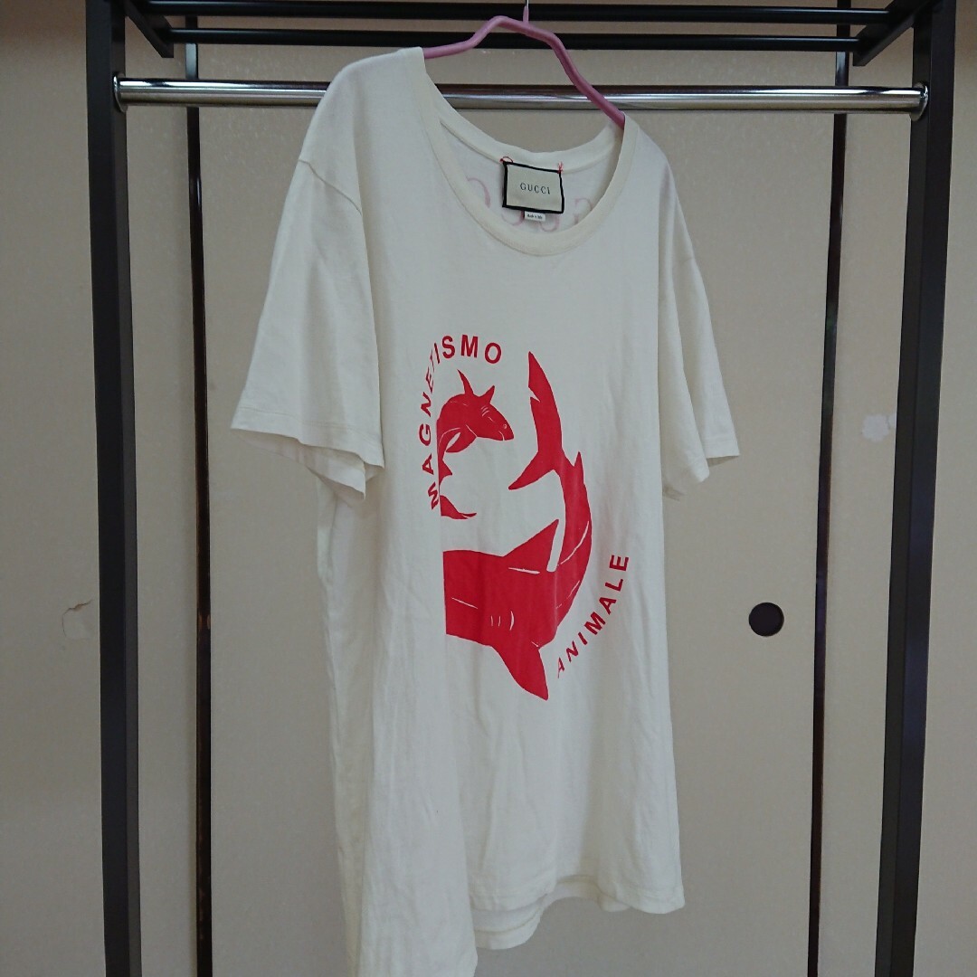 Gucci(グッチ)のGUCCI 18SS ミケーレ期 シャークロゴ M メンズのトップス(Tシャツ/カットソー(半袖/袖なし))の商品写真