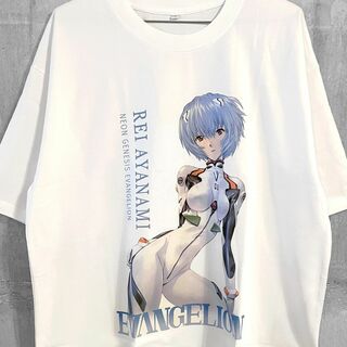 綾波レイ　エヴァンゲリオン　Tシャツ　アニメ　漫画　エモい　アスカ　映画　原宿(Tシャツ/カットソー(半袖/袖なし))