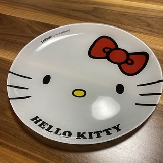 ハローキティ(ハローキティ)のLAWSON限定 ハローキティ 大皿　サンリオ HELLO KITTY キティ (食器)