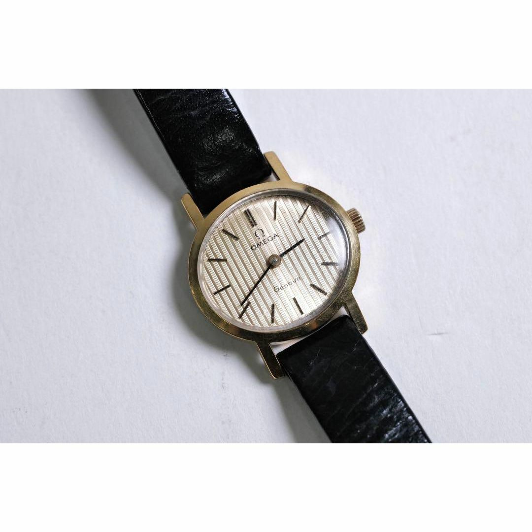 OMEGA(オメガ)のOMEGA オメガ  ジュネーブ オーバル型 1960年 手巻き時計 純正ベルト レディースのファッション小物(腕時計)の商品写真