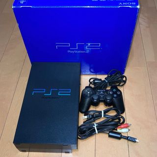 プレイステーション2(PlayStation2)のPS2 SCPH-30000 本体セット 外箱付き ⭐︎2042(家庭用ゲーム機本体)