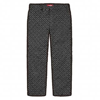 Supreme - Supreme Work Pant "Black Monogram"