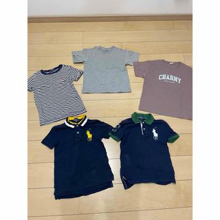 ポロラルフローレン(POLO RALPH LAUREN)の1男の子120程度本物ラルフローレンの夏物等まとめ売り5点(Tシャツ/カットソー)