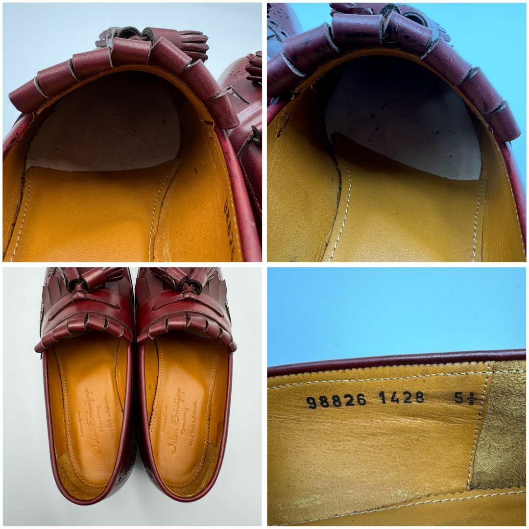 Jalan Sriwijaya(ジャランスリウァヤ)の未使用 ジャランスリウァヤ タッセルローファー 24.5㎝ メダリオン 本革 レディースの靴/シューズ(ローファー/革靴)の商品写真
