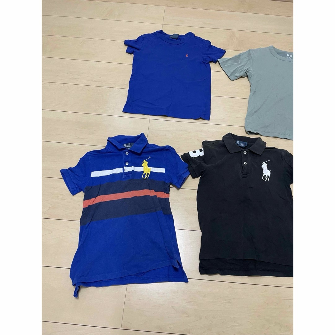 POLO RALPH LAUREN(ポロラルフローレン)の2男の子130程度本物ラルフローレン他夏物まとめ売り5点 キッズ/ベビー/マタニティのキッズ服男の子用(90cm~)(Tシャツ/カットソー)の商品写真