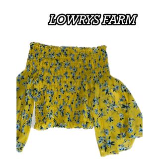 LOWRYS FARM - 【超美品】LOWRYSFARM ブラウス