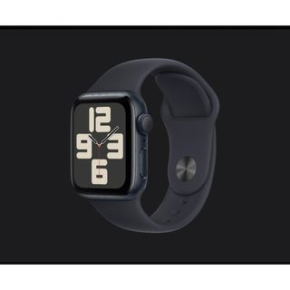 Apple Watch - 【新品・未使用】apple watch se2 44ミリ　ミッドナイト　スポーツ