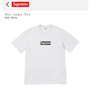 シュプリーム(Supreme)の23aw Supreme box logo tee camo winter(Tシャツ/カットソー(半袖/袖なし))