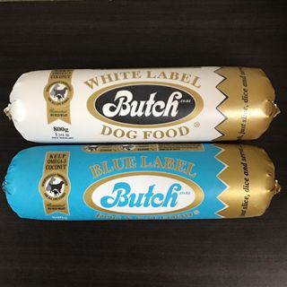 ブッチ(Butch)のブッチ　ドッグフード　800g 2本セット　(ホワイト&ブルーレーベル)(犬)