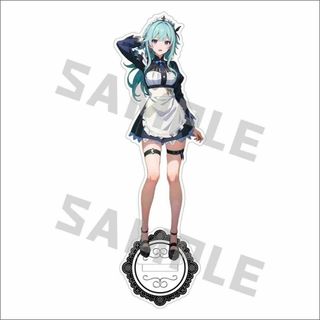 原神 エウルア　メイド服シリーズ　アクリルスタンド　16cm(その他)