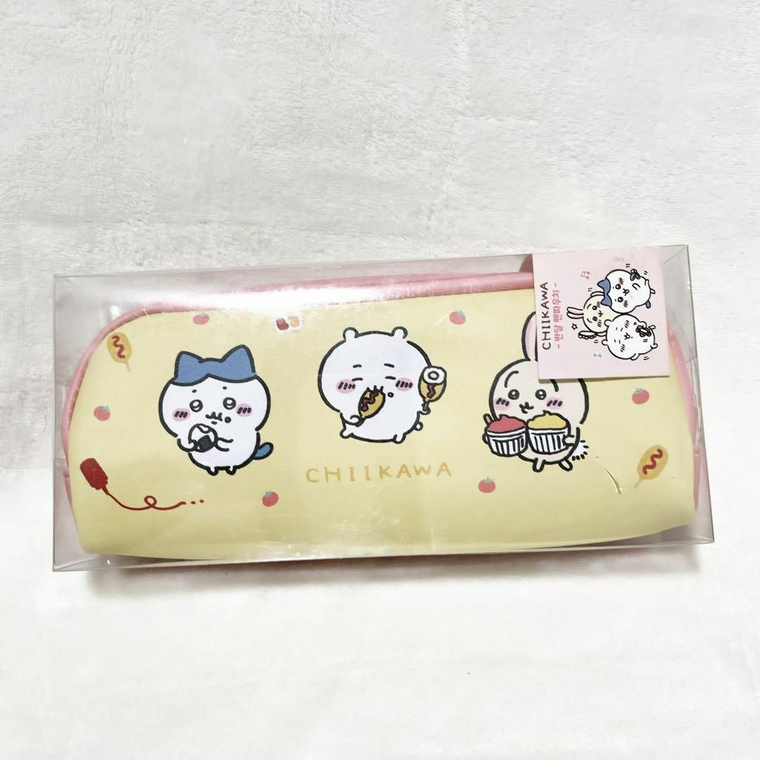 ちいかわ(チイカワ)の韓国限定♡ちいかわ♡うさぎ ハチワレ ペンケース ポーチ 筆箱 文具 新品② エンタメ/ホビーのおもちゃ/ぬいぐるみ(キャラクターグッズ)の商品写真