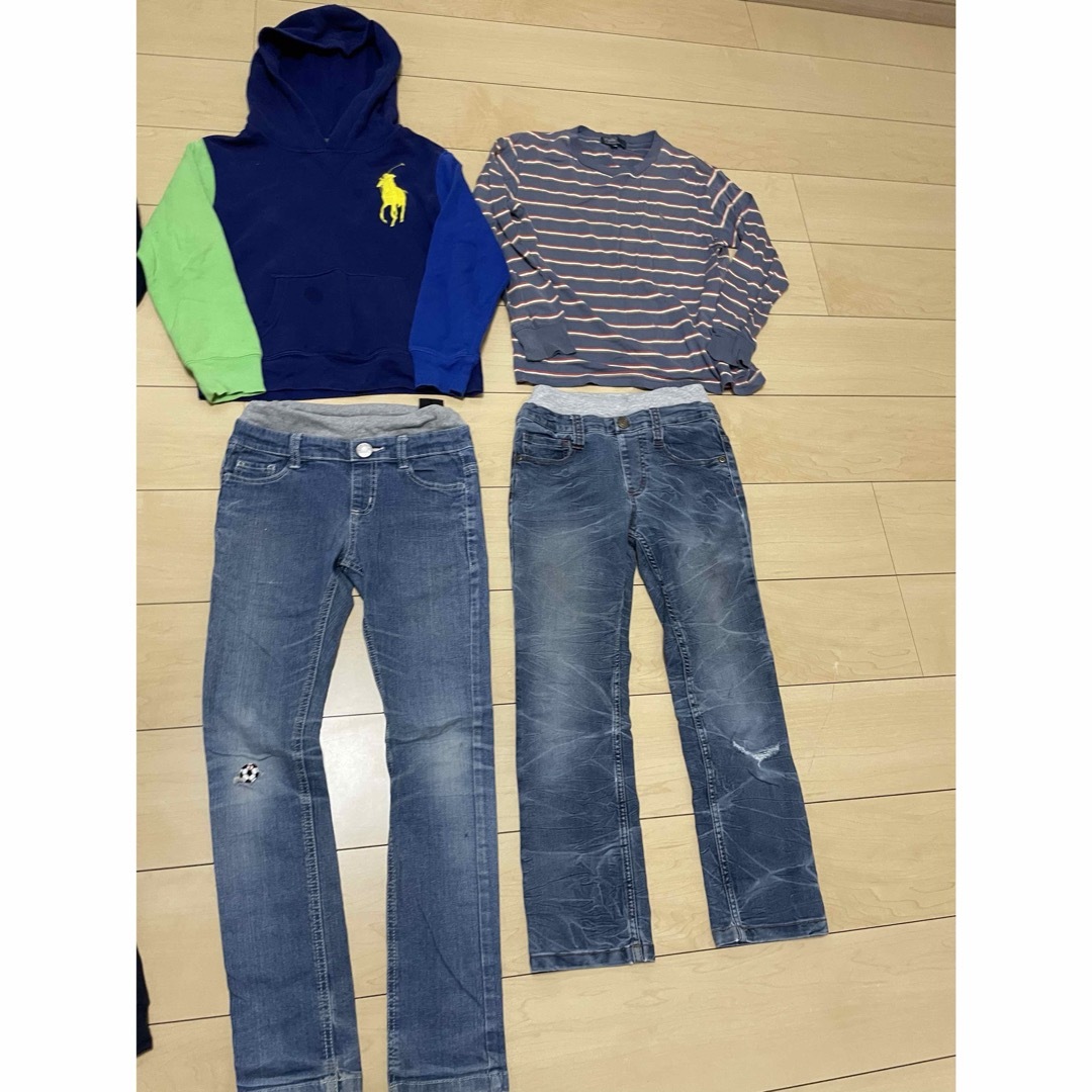 POLO RALPH LAUREN(ポロラルフローレン)の9 男の子130程度本物ラルフローレン他のカットソー等まとめ売り6点  キッズ/ベビー/マタニティのキッズ服男の子用(90cm~)(Tシャツ/カットソー)の商品写真