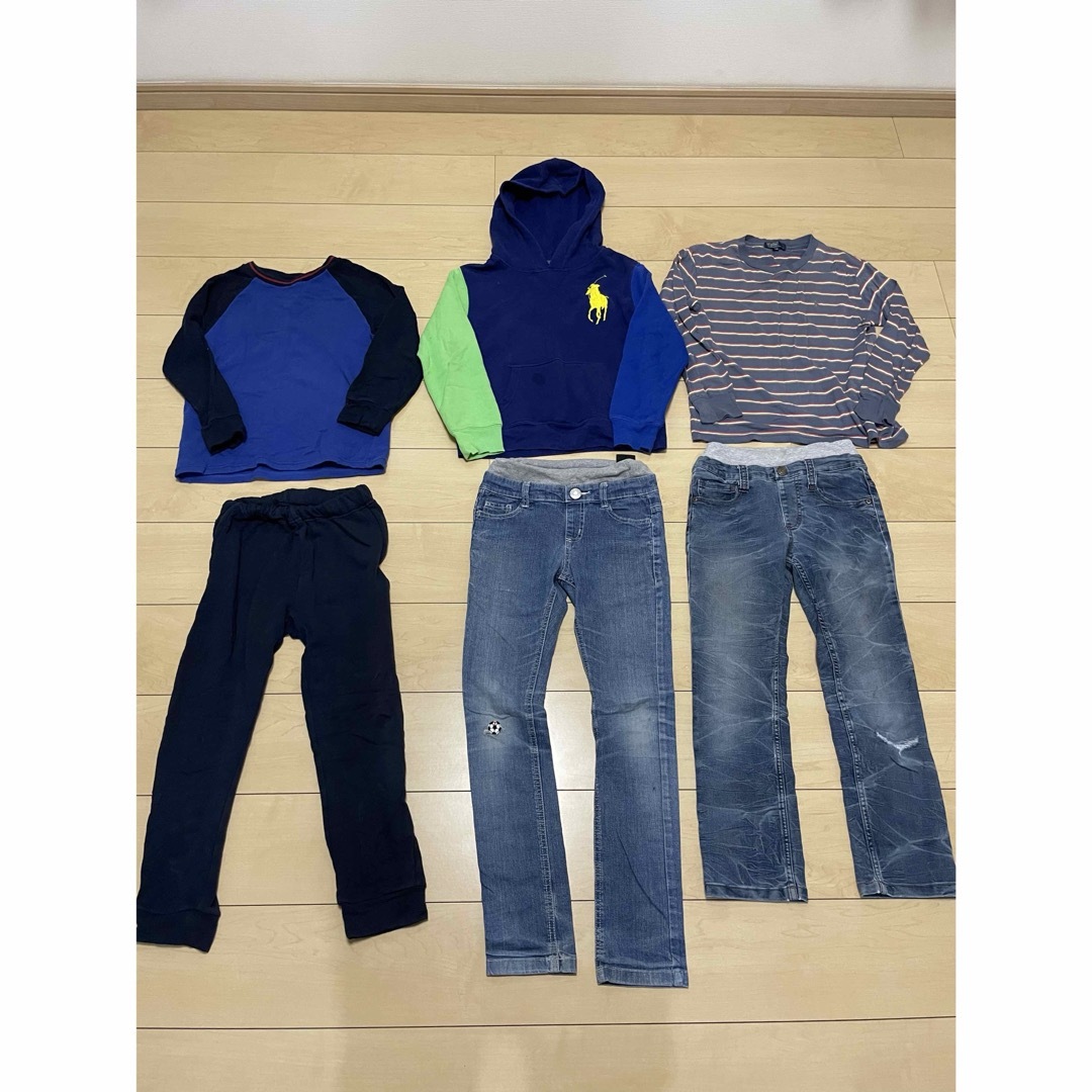 POLO RALPH LAUREN(ポロラルフローレン)の9 男の子130程度本物ラルフローレン他のカットソー等まとめ売り6点  キッズ/ベビー/マタニティのキッズ服男の子用(90cm~)(Tシャツ/カットソー)の商品写真