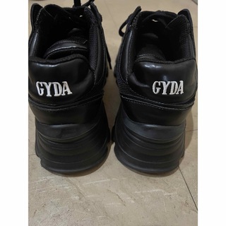 ジェイダ GYDA スニーカー ブラック 24.5cm