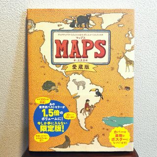 レア　絶版　限定品アレクサンドラ・ミジェリンスカ　maps　世界地図　知育