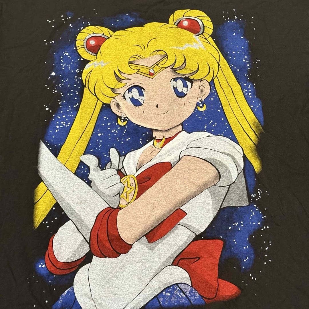 美少女戦士セーラームーン アニメTシャツ/アニメT/USED/古着/シングル メンズのトップス(Tシャツ/カットソー(半袖/袖なし))の商品写真