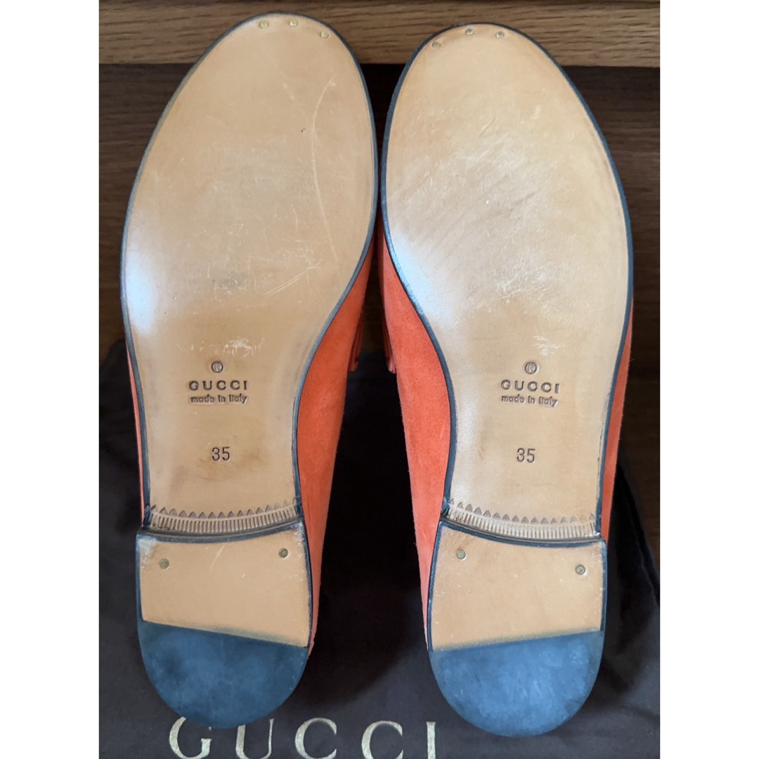 Gucci(グッチ)の美品★GUCCI★ホースビットローファー レディースの靴/シューズ(ローファー/革靴)の商品写真