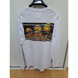 【新品】アナザーゴッドハーデス バックプリント長袖TシャツMサイズWH パチスロ