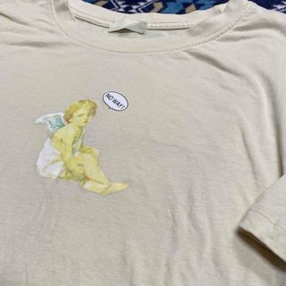 Galyge ANGEL エンジェル NOWAY 吹き出しプリント Tシャツ(Tシャツ(半袖/袖なし))